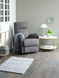 ABILDSKOVFauteuil inclinable ABILDSKOV électrique tissu gris