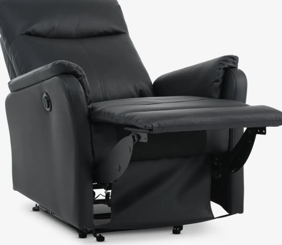 ABILDSKOVFauteuil inclinable ABILDSKOV électrique noir