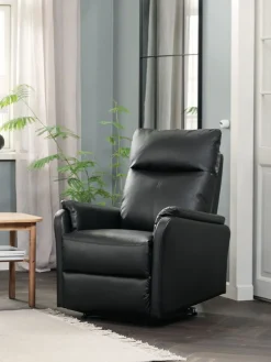 ABILDSKOVFauteuil inclinable ABILDSKOV électrique noir