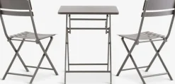 ABORGEnsemble bistrot ABORG l60xL60 sable foncé