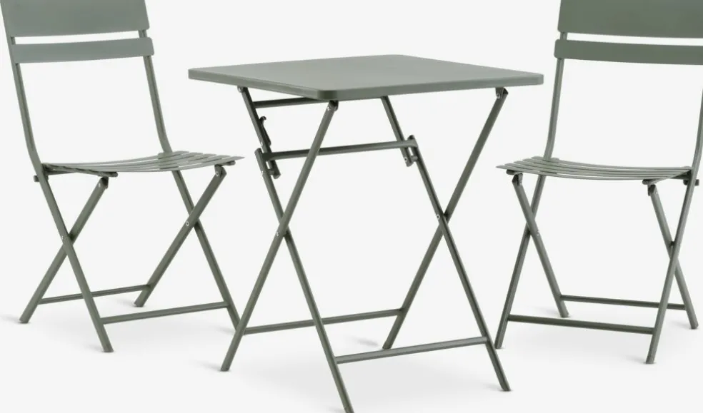 ABORGEnsemble bistrot ABORG l60xL60 vert