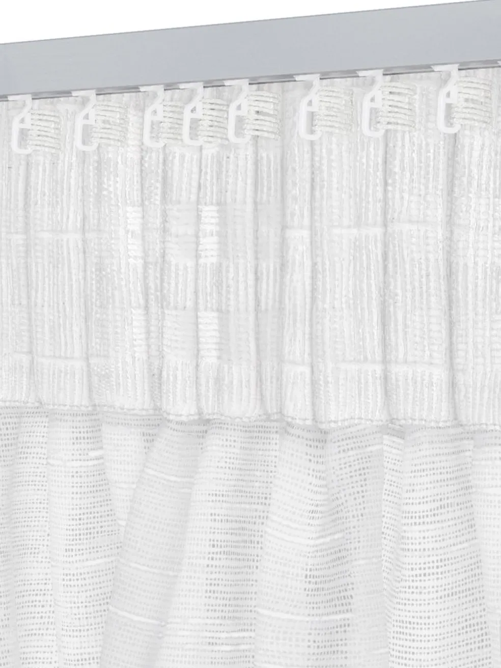 ABRAURRideau ABRAUR 1x140x300 blanc cassé