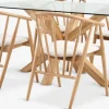 AGERBY + LYKSBORGAGERBY L160 table chêne + 4 LYKSBORG chaises chêne naturel