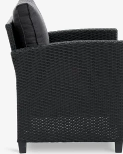 AGERMOSEFauteuil lounge AGERMOSE noir