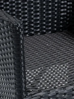AIDTChaise empilable AIDT noir