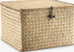 ALVINBoîte de rangement ALVIN l26xL26xH17cm herbier marin