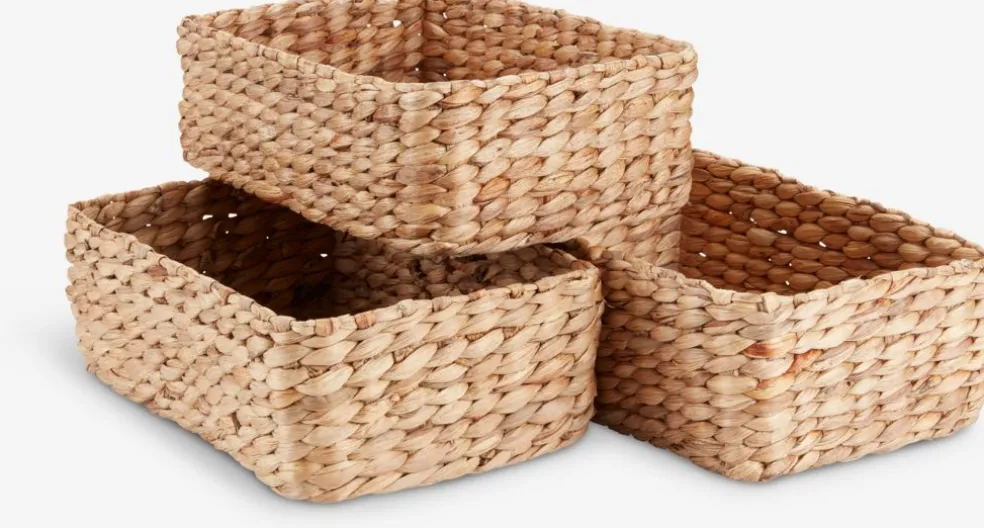 AMUNDPanier AMUND l20xL30xH10cm naturel