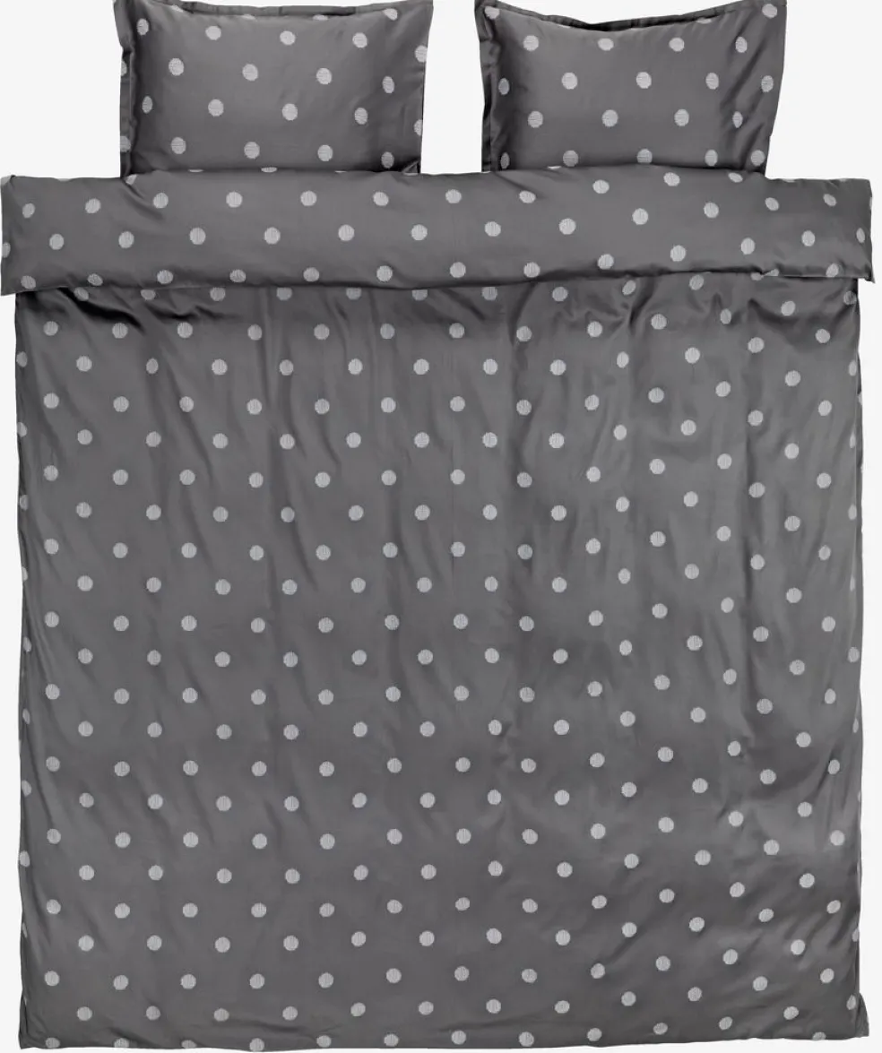 ANEPlusParure de lit Satin ANE 240x220 gris
