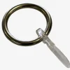 Anneau avec crochet 10pcs/pqt acier