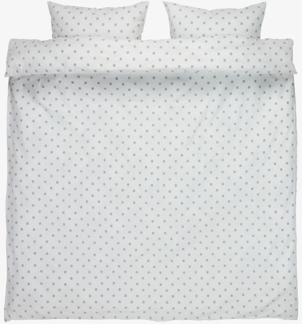 ANNIKABasicParure de lit ANNIKA 240x220 bleu/blanc
