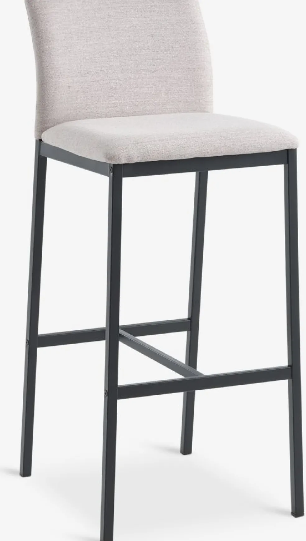 ARNUMChaise de bar ARNUM beige/noir