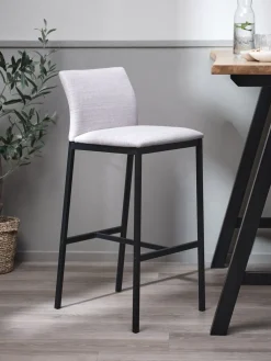 ARNUMChaise de bar ARNUM beige/noir