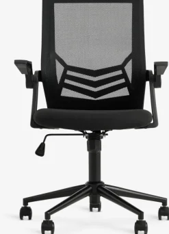 ASPERUPChaise de bureau ASPERUP maille/tissu noir