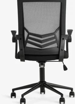 ASPERUPChaise de bureau ASPERUP maille/tissu noir
