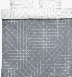 ATLAPlusParure de lit ATLA 240x220 gris