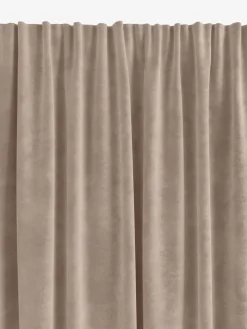 AUSTRARideau AUSTRA 1x140x300 velours taupe