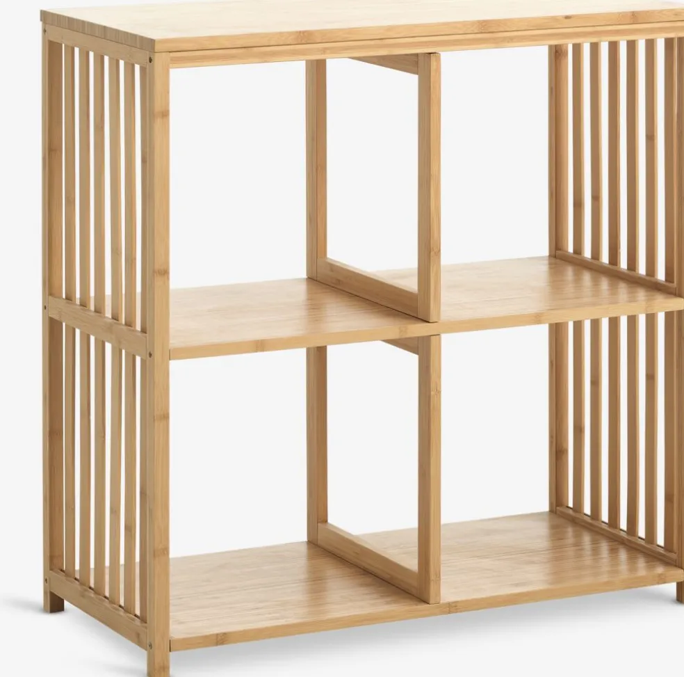 BALLUMÉtagère BALLUM 4 tablettes bambou