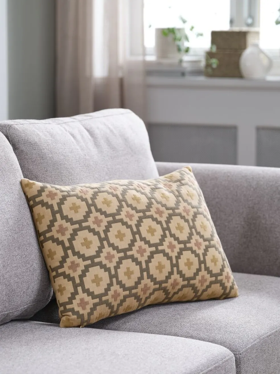 BANKSIACoussin BANKSIA 35x50 latte/gris