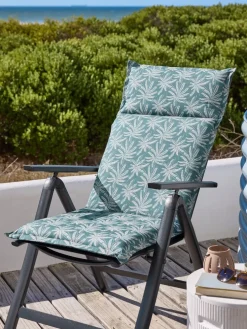 BARMOSECoussin de jardin p/chaise inclinable BARMOSE bleu pétrole