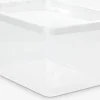BASIC BOXBoîte de rangement BASIC BOX 20L a/couvercle transparent