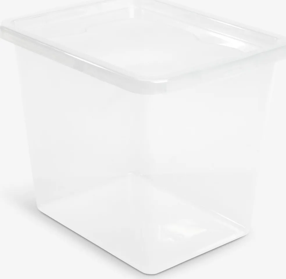 BASIC BOXBoîte de rangement BASIC BOX 31L a/couvercle transparent