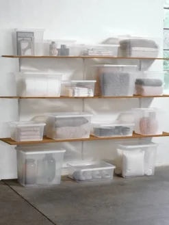 BASIC BOXBoîte de rangement BASIC BOX 31L a/couvercle transparent