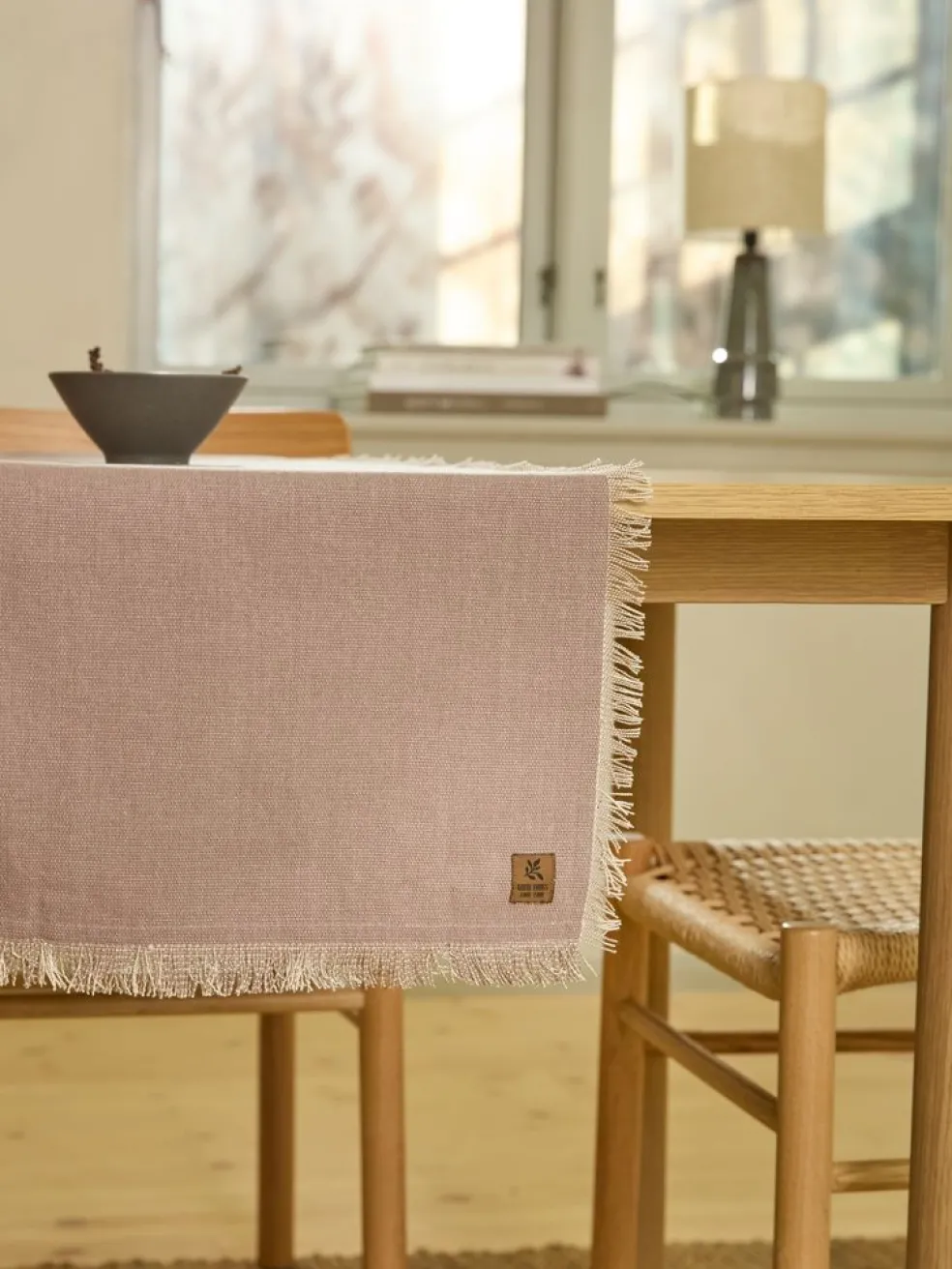 BEKKEBLOMChemin de table BEKKEBLOM 40x150 rose