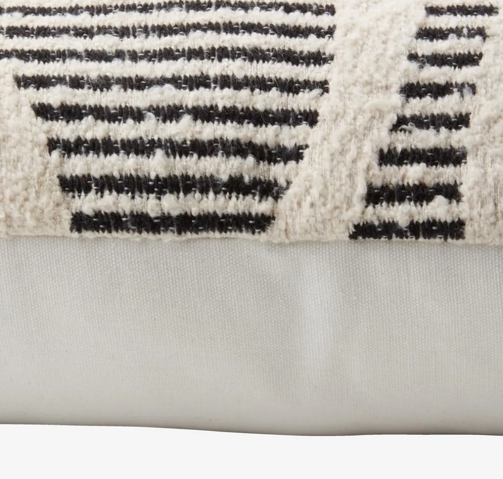 BERBERISCoussin BERBERIS 40x60 noir/beige
