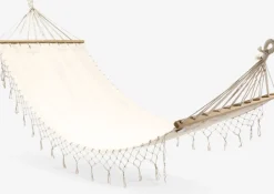 BERGFINKHamac BERGFINK l80xL200 blanc cassé