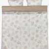 BERITGoldParure de lit Satin BERIT 240x220 blanc