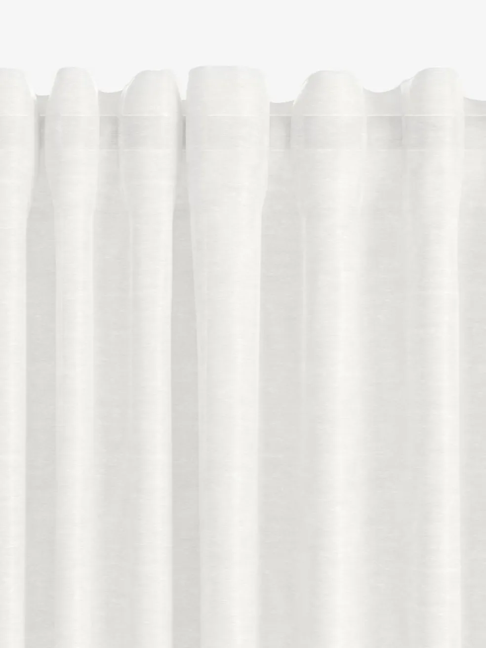BORENRideau BOREN 1x140x245 blanc cassé