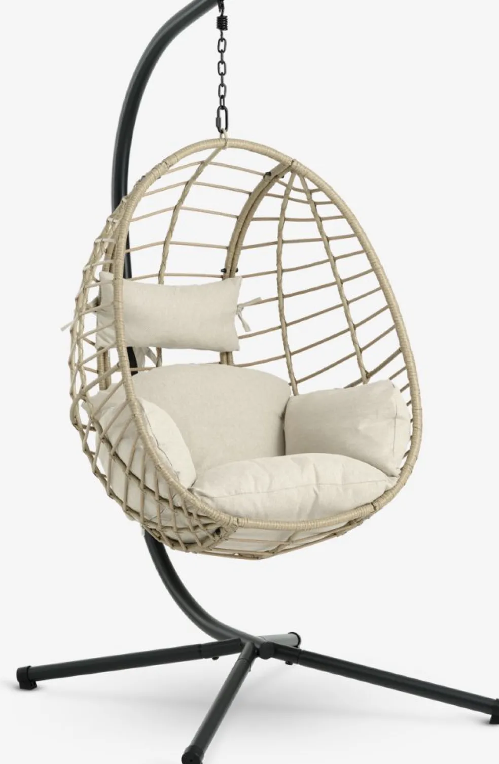 BORKChaise suspendue BORK l96xH192xP124 naturel