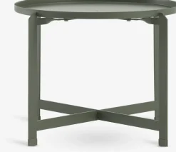 BORRETable d'appoint BORRE Ø50xH40 vert olive