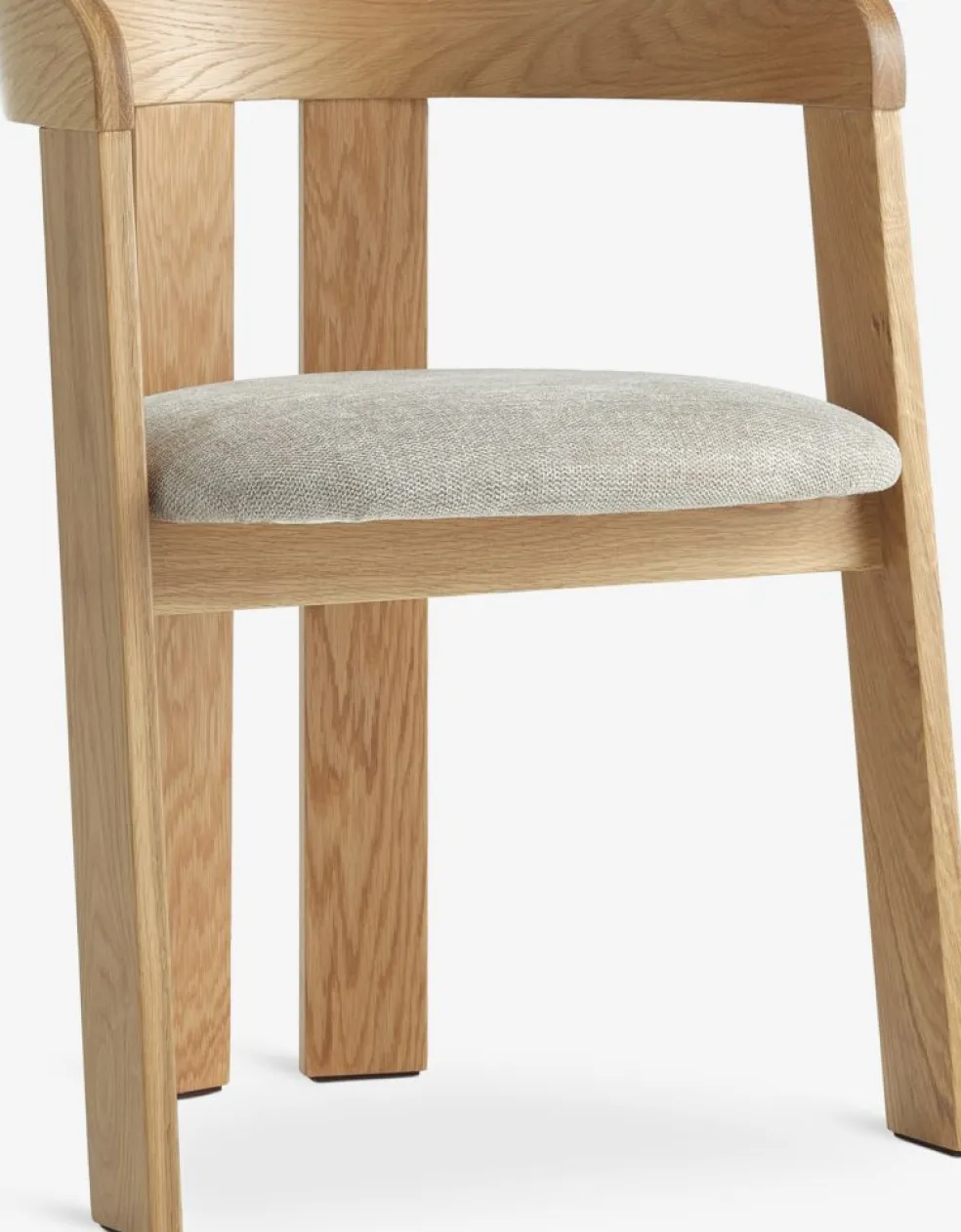 BOVRUPChaise BOVRUP chêne naturel/tissu beige