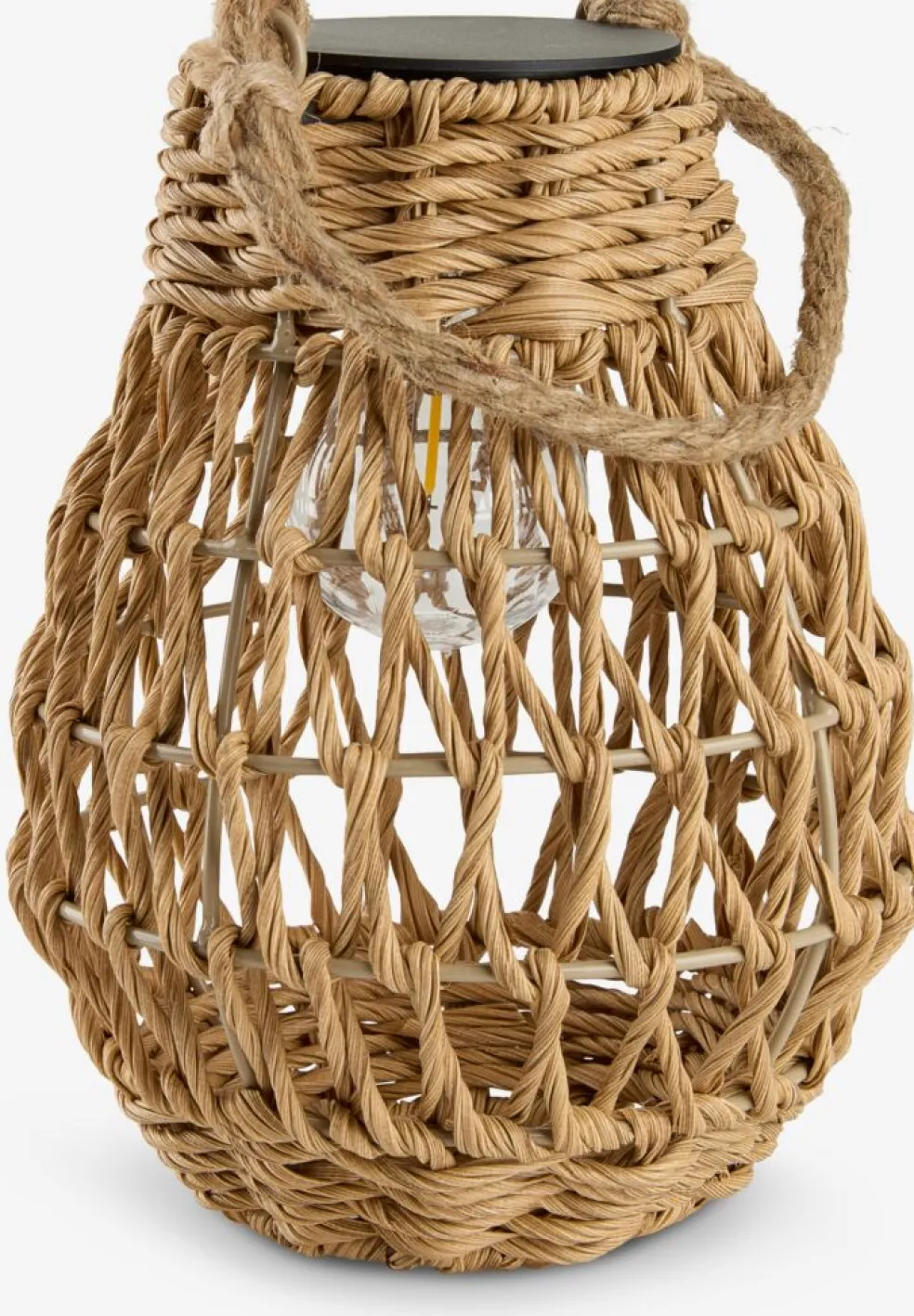 BREMSELampe à piles BREMSE Ø18xH22cm naturel