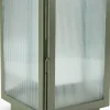 BRUMBASSELanterne BRUMBASSE l15xL16xH28cm vert
