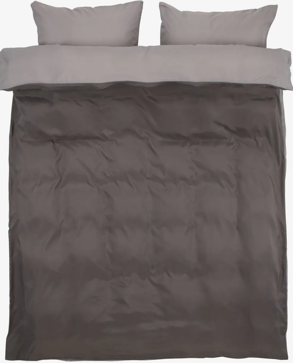 CATERINABasicParure de lit CATERINA Micro 240x220 gris