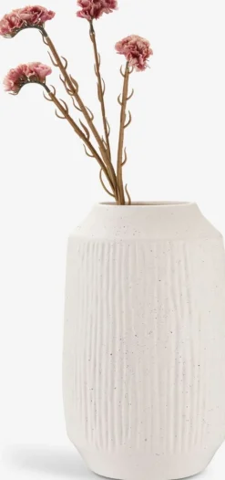 CHRISTIANVase CHRISTIAN Ø21xH33cm blanc