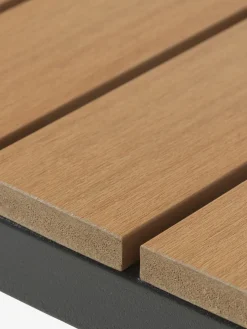 DAGSVAD + VANTOREDAGSVAD L190 table naturel + 4 VANTORE chaises sable foncé