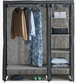 DAMHUSArmoire DAMHUS 149x174 gris foncé