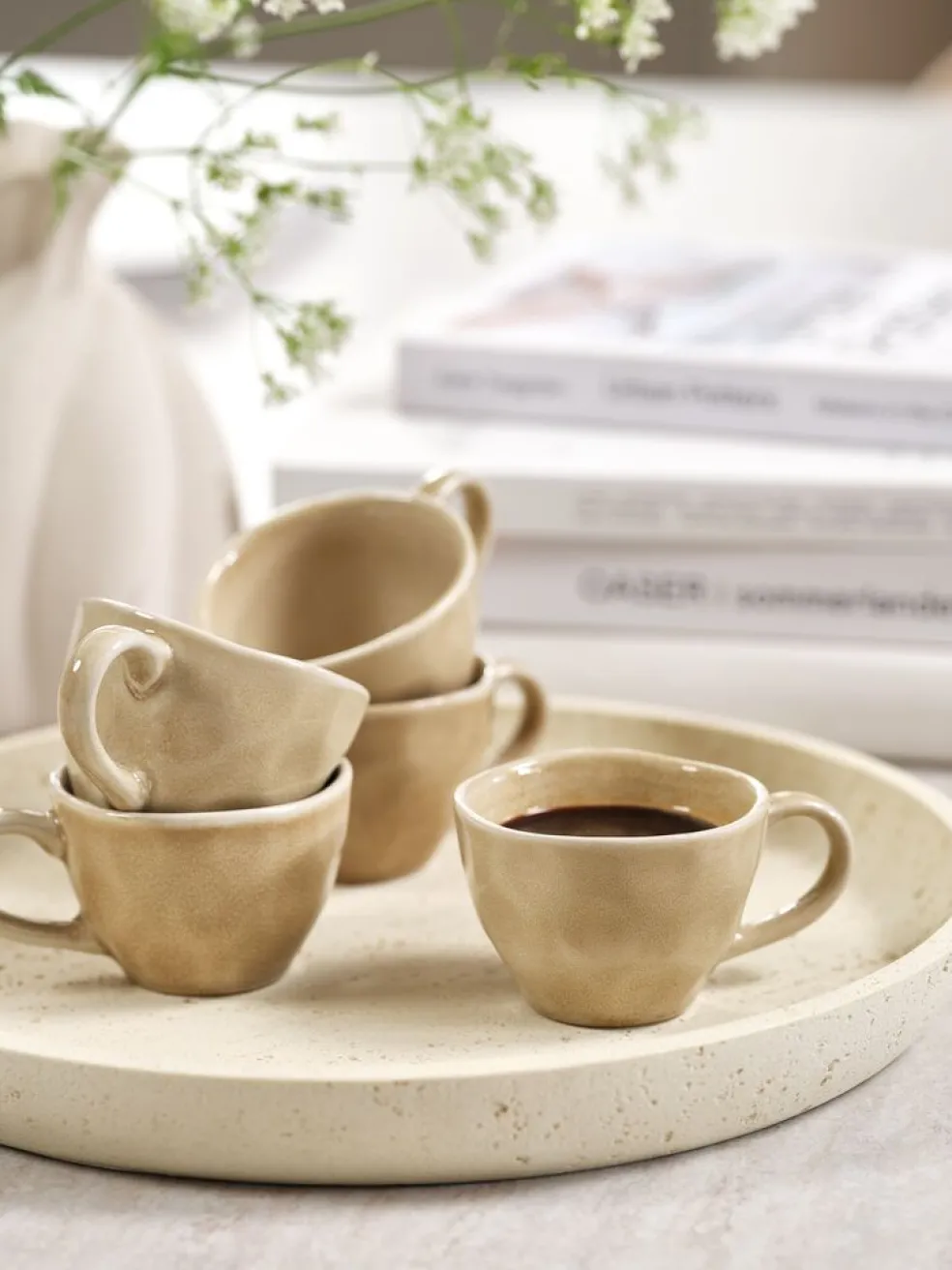 DETMERTasse à expresso DETMER Ø7xH5cm 11cl beige