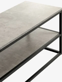 DOKKEDALMeuble TV DOKKEDAL béton/noir