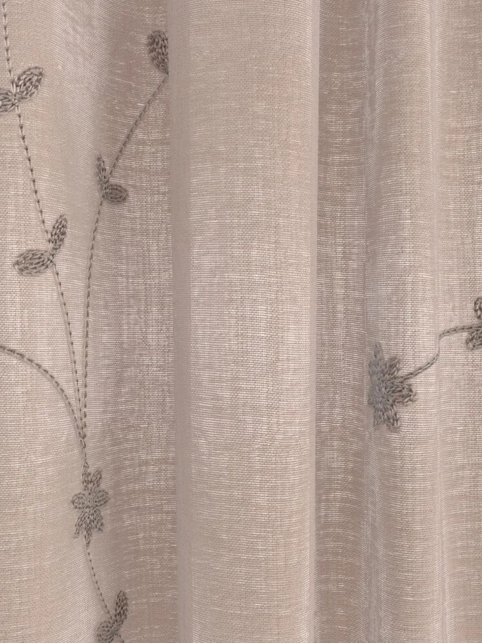 DOLMARideau DOLMA 1x140x245 broderie sable