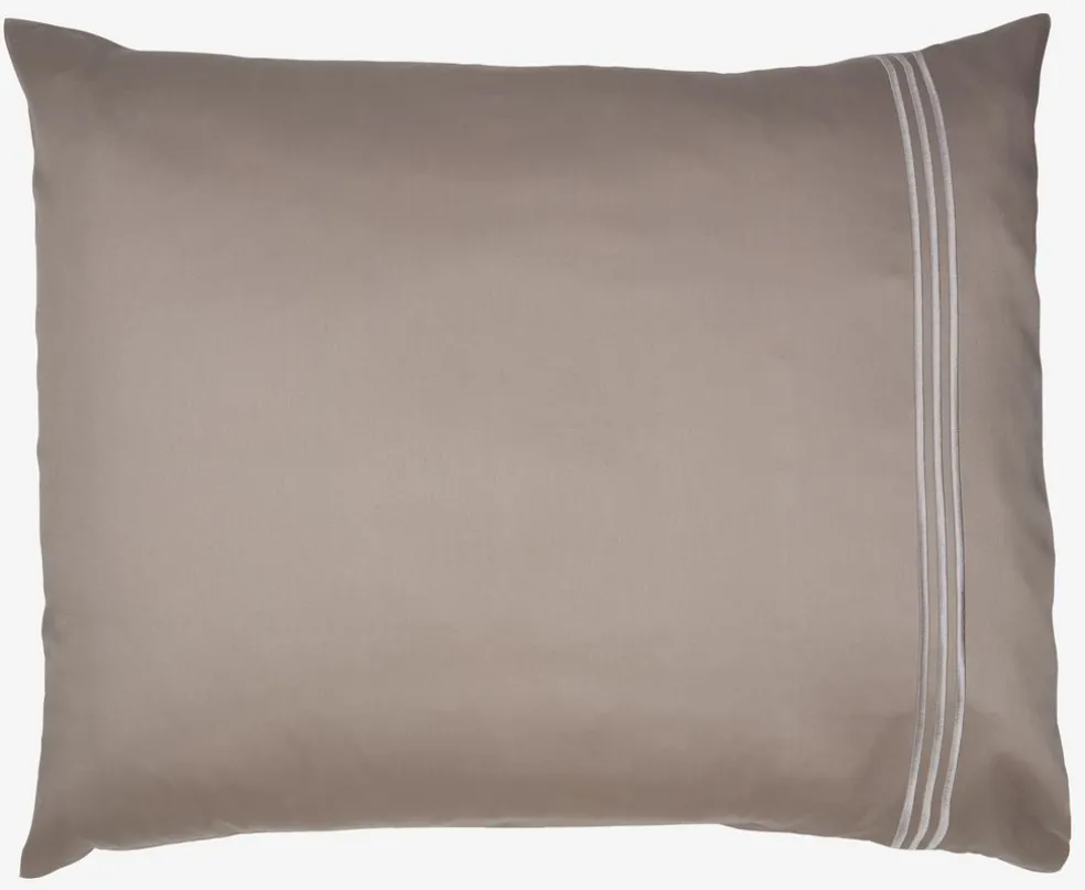 EAGoldTaie d'oreiller Satin EA 60x63/70 gris clair