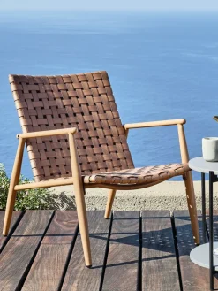 EDDERUPFauteuil lounge EDDERUP naturel