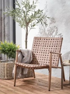 EDDERUPFauteuil lounge EDDERUP naturel