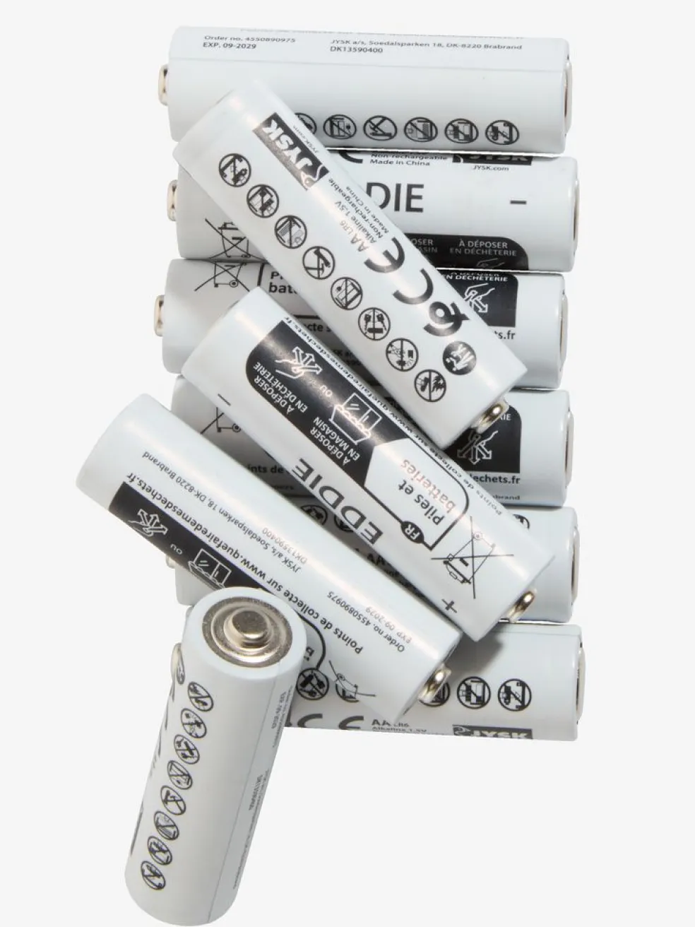 EDDIEPiles EDDIE AA 10pcs/pqt