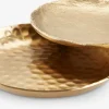 EDSELEVide-poche EDSELE Ø11/14cm métal doré 2pcs