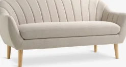 EGEDALCanapé EGEDAL 2,5 places tissu beige