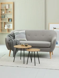 EGEDALCanapé EGEDAL 2,5 places tissu gris clair
